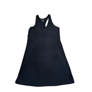 L.L. Bean Sleeveless summer Black tank dress, size Women's XL